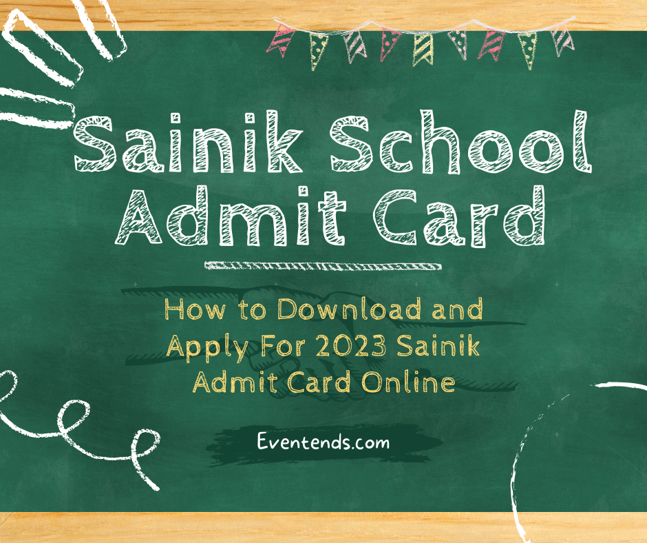 Sainik School Admit Card